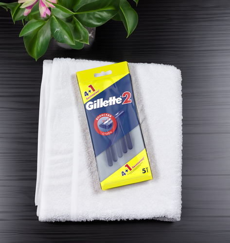 Станок для бритья одноразовый GILLETTE 2, 4+1шт, вид