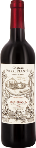 Вино PIERRE PLANTEE ординарное красное сухое, 0.75л, картинка