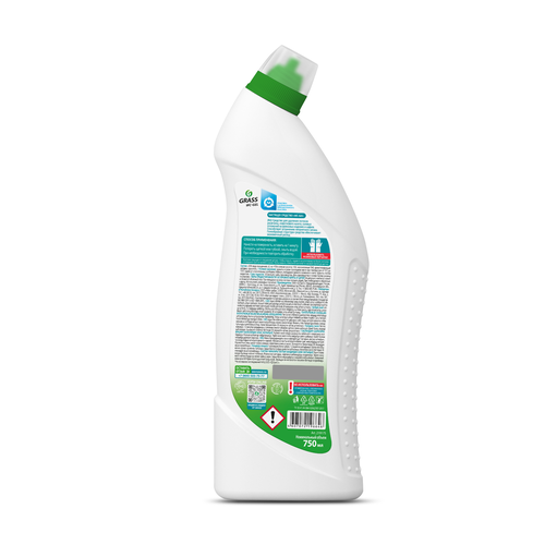 Средство моющее для туалета и ванных комнат GRASS WC-Gel, 750мл, изображение