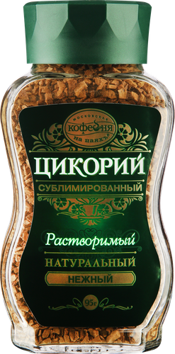Цикорий растворимый МОСКОВСКАЯ КОФЕЙНЯ НА ПАЯХЪ Нежный натуральный сублимированный, ст/б, 95г, фотография