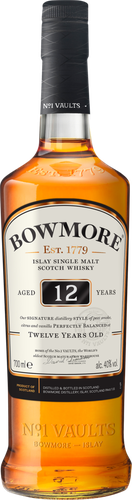 Виски BOWMORE 12 лет, 40%, п/у, 0.7л, детальное фото