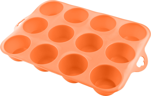 Форма для маффинов HOMECLUB Delice 32,5x24,5x4см, в ассортименте Арт. B-12302L, 12шт, изображение