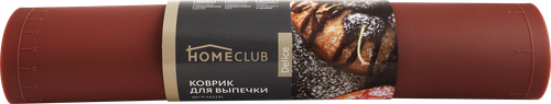 Коврик для выпечки HOMECLUB Delice 38x28см, силикон, в ассортименте Арт. P-16215L, фотография
