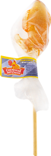 Карамель леденцовая СИБИРСКИЙ ПЕТУШОК Фигурная на палочке, 13г, изображение