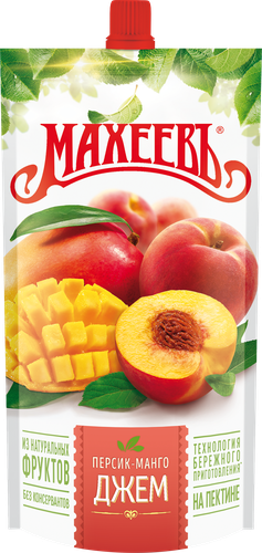 Джем МАХЕЕВЪ Персик и манго, 300г, изображение