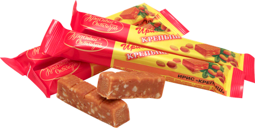 Конфеты КРАСНЫЙ ОКТЯБРЬ Ирис Крепыш, весовые, детальное фото