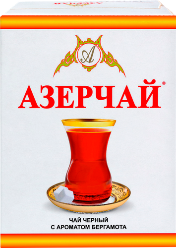 Чай черный АЗЕРЧАЙ с ароматом бергамота листовой, 100г, фотография