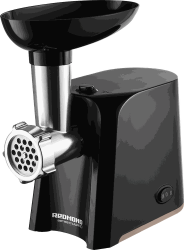 Мясорубка REDMOND RMG-1223-6, черная, фотография
