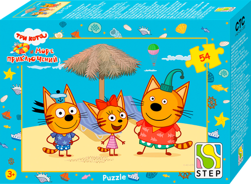 Пазл STEP PUZZLE 54 элемента, в ассортименте, вид