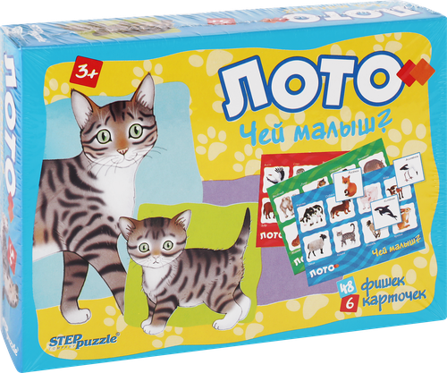 Лото STEP PUZZLE, в ассортименте, фотография