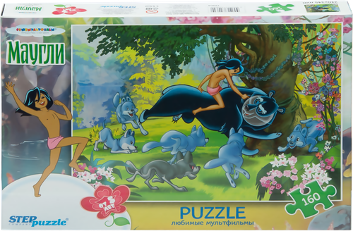Пазл STEP PUZZLE 160 элементов, в ассортименте, изображение