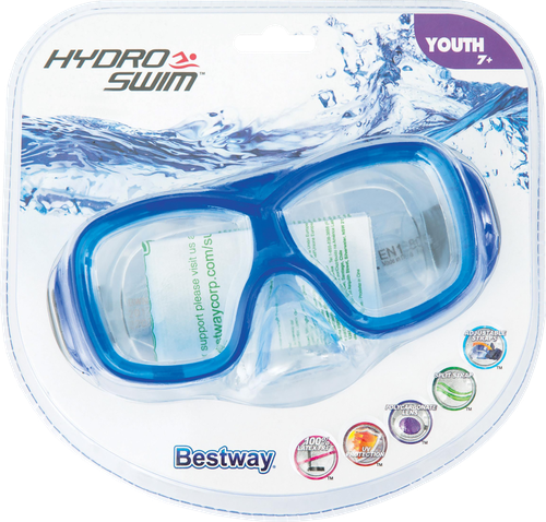 Маска для ныряния BESTWAY Hydro-Swim, с 7 лет, Арт. 22039, крупный план