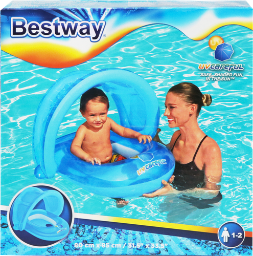 Ходунки надувные для плавания BESTWAY 80х85см с навесом, Арт. 34091, вид