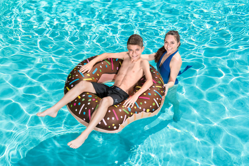 Круг для плавания надувной BESTWAY Summer Flavors Пончик d=107см, Арт. 36118, вид