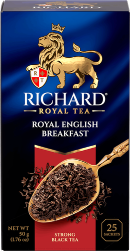 Чай черный RICHARD Royal English Breakfast байховый, 25пак, изображение
