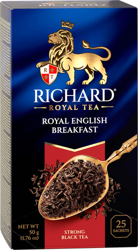Чай черный RICHARD Royal English Breakfast байховый, 25пак, картинка
