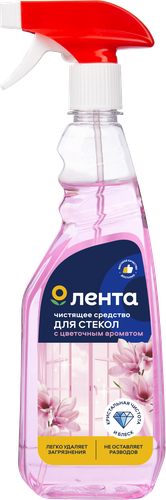 Средство для стекол ЛЕНТА Цветы, 500мл, фотография
