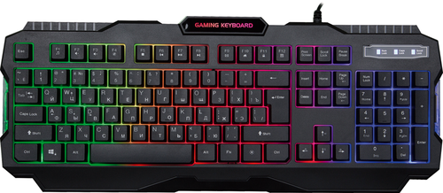 Клавиатура&nbsp;игровая PLAYMAX KD613 с подсветкой, детальное фото