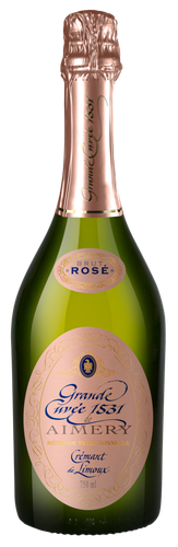 Вино игристое GRANDE CUVEE 1531 Креман де Лиму розовое брют, 0.75л