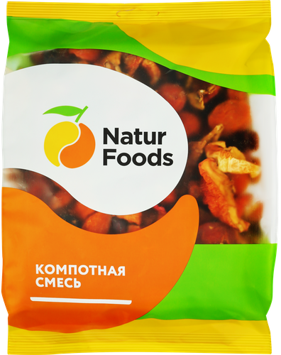 Смесь компотная NATURFOODS ассорти, 700г, вид