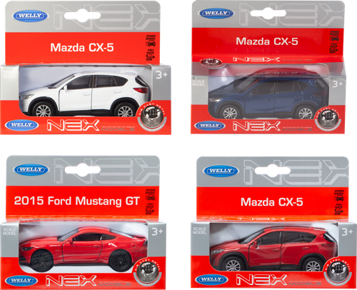 Игрушка WELLY машинка 1:43, в ассортименте, детальное фото