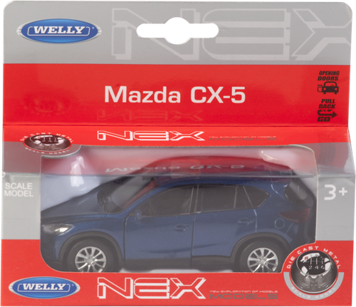Игрушка WELLY машинка 1:43, в ассортименте, картинка