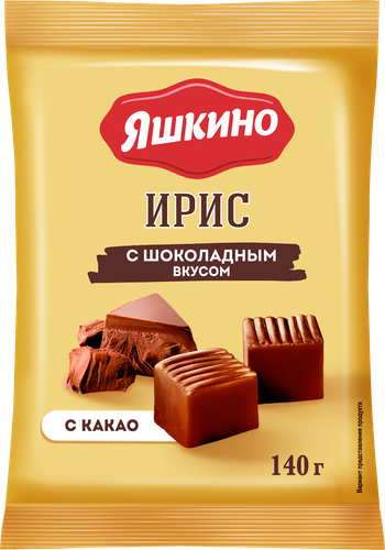 Ирис ЯШКИНО Тираженный шоколадный, 140г, картинка