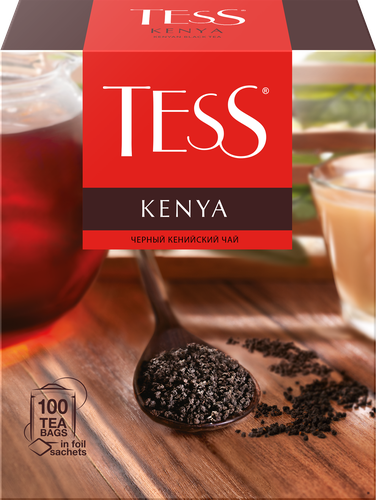 Чай черный TESS Kenya байховый, 100пак, картинка