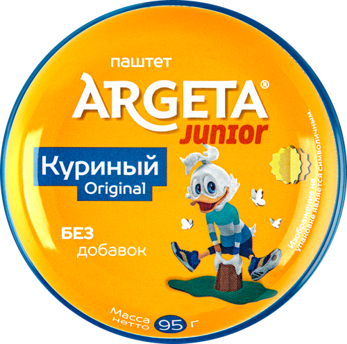 Паштет ARGETA Junior Куриный, 95г, картинка