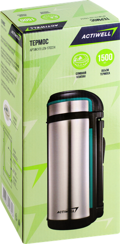 Термос ACTIWELL 1.5л, Арт. LEN-170224, крупный план