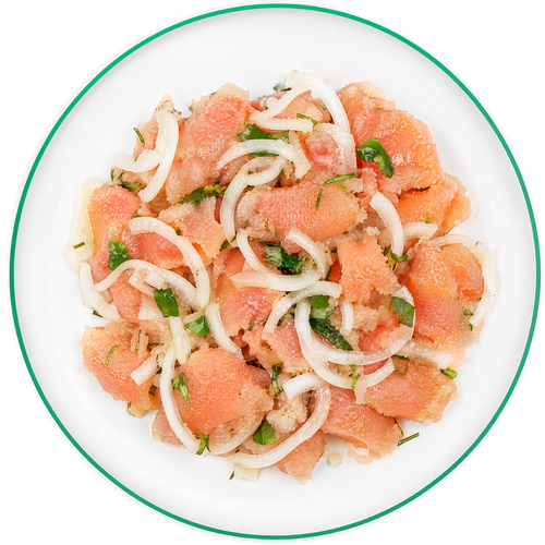 Салат Икра сельди с луком ЛЕНТА FRESH, весовой, фотография