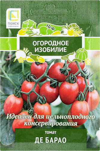 Семена ПОИСК Томат Де Барао, 0,1г, фото