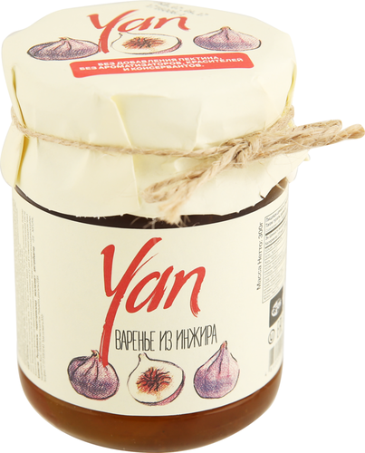 Варенье YAN из инжира, 300г, крупный план