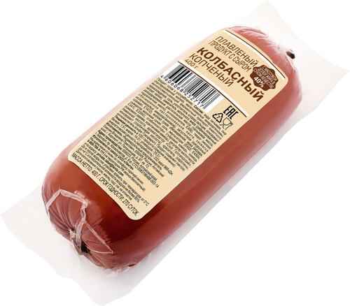 Продукт плавленый копченый Колбасный с сыром 40%, с змж, 400г, картинка