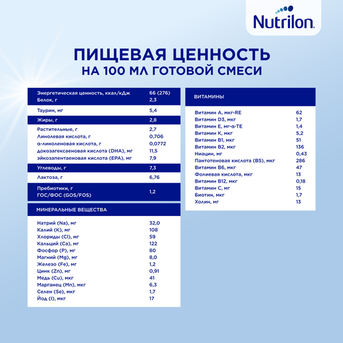 Молочко детское NUTRILON Premium 3, с 12 месяцев, 2х600г, фотография