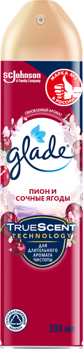 Освежитель воздуха GLADE Пион и сочные ягоды, 300мл, фотография