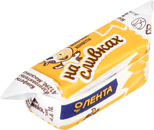 Конфеты ЛЕНТА Сливочный каприз на сливках, 600г, фотография