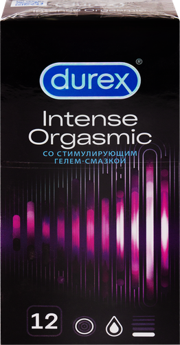 Презервативы DUREX Intense Orgasmic, 12шт, картинка