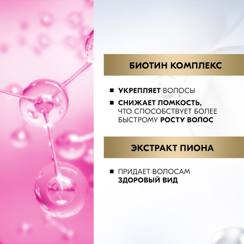 Шампунь для волос ГЛИСС КУР Безупречно длинные, 400мл, крупный план