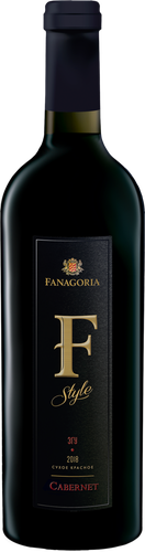 Вино FANAGORIA F Style Каберне Кубань красное сухое, 0.75л, изображение