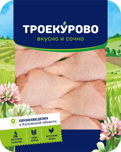 Голень куриная ТРОЕКУРОВО, 900г, вид