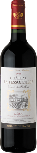 Вино CHATEAU LA TESSONNIERE Медок Бордо выдержанное красное сухое, 0.75л, фотография