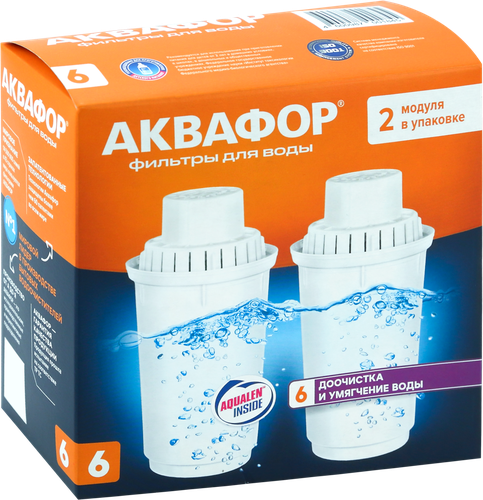 Модуль сменный АКВАФОР В6 Арт. В100-6(К-2), 2шт, изображение