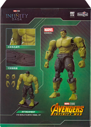 Набор для сборки фигурки героя Marvel, Арт. KPL1001/02/03, детальное фото