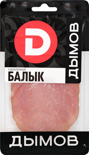Балык сырокопченый ДЫМОВ, нарезка, 70г, детальное фото
