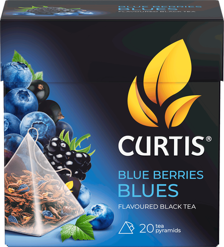 Чай черный CURTIS Ягодный Блюз с ароматом ягод, 20пак, фотография