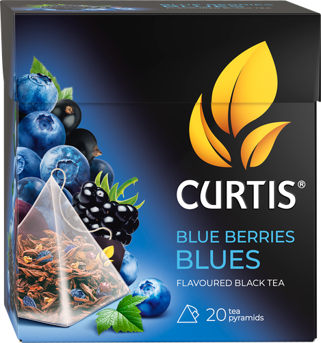 Чай черный CURTIS Ягодный Блюз с ароматом ягод, 20пак, фото