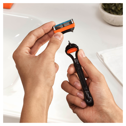 Кассеты сменные для бритья GILLETTE Fusion5, 6шт, изображение