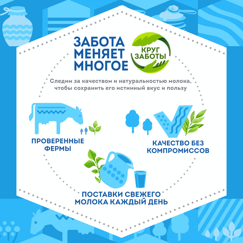 Сметана ДОМИК В ДЕРЕВНЕ 10%, без змж, 300г, вид