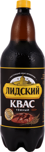 Квас ЛИДСКИЙ Темный, 1.5л, детальное фото